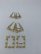 Load image into Gallery viewer, Bamboo Nameplate Earrings