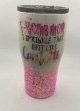 Load image into Gallery viewer, CUSTOM GLITTER TUMBLER