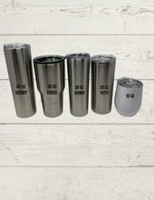 Load image into Gallery viewer, CUSTOM GLITTER TUMBLER