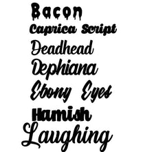 Load image into Gallery viewer, Bamboo Nameplate Earrings