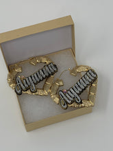 Load image into Gallery viewer, Bamboo Nameplate Earrings