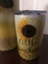 Load image into Gallery viewer, MOMMY AND ME GLITTER SUNSHINE TUMBLER SET