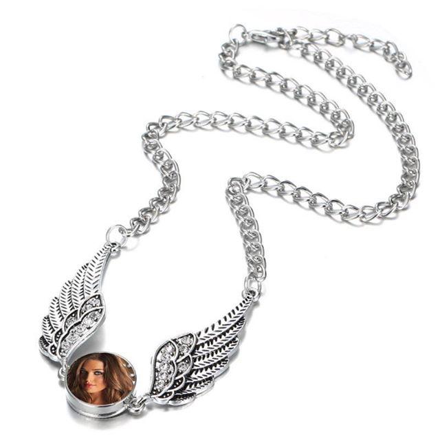 Angel Wings Memory Necklace- small