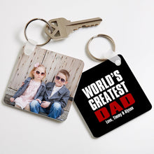 Load image into Gallery viewer, Personalized Photo keychain
