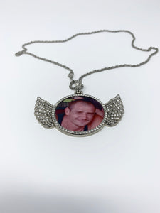 Memory Angel Wings Necklace- Large